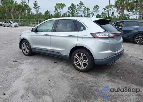 2015 Ford Edge Titanium from USA, damaged, VIN 2FMTK3K97FBB50422